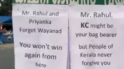 Kerala CM Deadlock Enters Day 10; Anti-Gandhi Posters in Wayanad