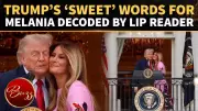 Lip Reader Decodes Trump and Melania's Sweet Private Whisper After Absence Rumors