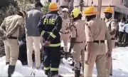 LPG Pipeline Leak Causes Fire Near Kamat Hotel in Bidar, No Casualties