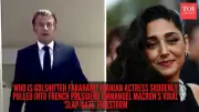 Macron Book Sparks Online Buzz Linking Actress Golshifteh Farahani