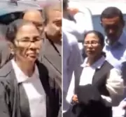 Mamata Banerjee's White Saree to Black Gown Court Look Goes Viral