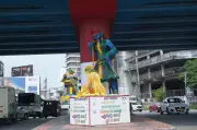 Maradu Municipality Unveils Waste-to-Art Installation Under Flyover