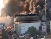Massive Fire at Scrap Store in Vizag Causes Panic, No Injuries Reported