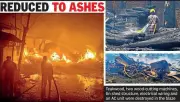 Massive Fire at Two Timber Yards in Nagpur Causes Rs1.25 Crore Loss