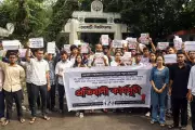 Massive Protest at Gauhati University Over Fees Paralyzes NH-17 Traffic