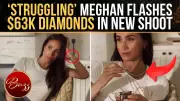 Meghan Markle's $63K Diamond Necklace With White Tee Sparks Debate
