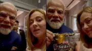 Melody chocolates gift: Meloni thanks Modi in viral video