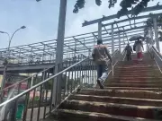 Missing Roof on Chennai Fort Station FOB Causes Hardship for Thousands of Commuters