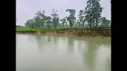 MLA Sanjoy Kishan Assesses Riverbank Erosion Damage in Tinsukia's Kordoiguri