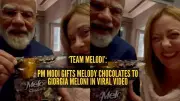 Modi gifts Melody toffees to Meloni, 'Melodi' nickname goes viral