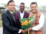 MoS Margherita Visits Dominica, Pays Tribute to Mahatma Gandhi in Belize