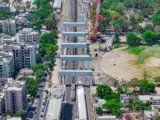 Mumbai-Ahmedabad Bullet Train: Heavy Portal Beams Installed in 22 Days