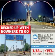 Nagpur's Dipti Signal ROB Complete, Closed Awaiting VIP Inauguration