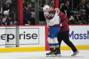 Nathan MacKinnon Suffers Scary Facial Injury in Avalanche Game 4