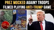 National Guard Troops Play Anti-Trump Iran War Arcade Game on National Mall