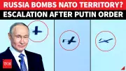 NATO Jets Scrambled After Drones From Russia Crash in Latvia, Damage Oil Storage