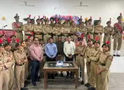 NCC Honours Senior Cadets at Indira Gandhi National College