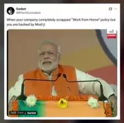 Netizens Hilariously Back PM Modi's Work From Home Advice to Tackle Gas Crisis