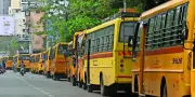 Over 200 School Buses in NTR District Found Defective in Safety Inspections