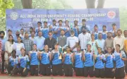 Panjab University Clinches Overall Title in Rowing Championship
