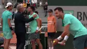 Pedro Martinez and Rei Sakamoto Nearly Fight at French Open Qualifying