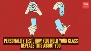 Personality Test: How You Hold Your Glass Reveals Your True Nature