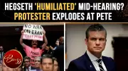 Pete Hegseth Hearing Paused as Protester Shouts 'War Criminal'; Viral Moment