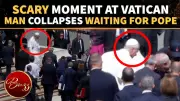 Pilgrim Collapses Before Pope Leo XIV; Vatican Heat Incident Goes Viral