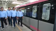 Pink Line Elevated Section Faces Delay, Opening by August 15