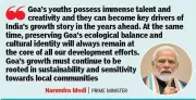 PM Modi Says Goa Can Be Global Model for Sustainable Growth