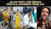 Preity Zinta performs sewa at Golden Temple; Arjun Rampal visits Mahakaleshwar