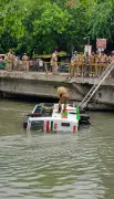 Private Bus Carrying Factory Workers Plunges into Canal in Kanpur, 20 Injured