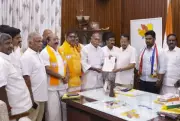 Puducherry: Rangasamy Meets Lt Guv, Stakes Claim to Form Govt; Oath Likely on May 13