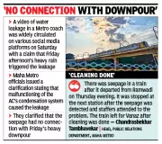 Pune Metro Leak: AC Drain Pipe Choked, Not Rain, Says Maha Metro