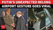 Putin's Unexpected Move at Beijing Airport Before Departure