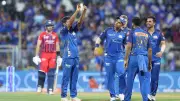 Raghu Sharma Celebrates Maiden IPL Wicket with 'Jai Shree Ram' Note