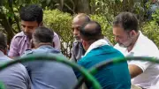 Rahul Gandhi Dines with Auto Drivers, Discusses Inflation Woes