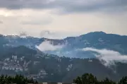 Rain and Hailstorm Hit Himachal, Temperatures Drop Below Normal