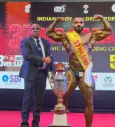 Rajasthan's Arshan Khan Wins Champion of Champions at National Bodybuilding Championship