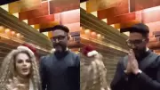 Rakhi Sawant Praises Abhishek Bachchan at Raja Shivaji Screening