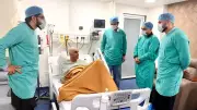 Rashid Khan and Mohammad Nabi Visit Ailing Former Pacer Shapoor Zadran in Hospital