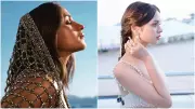 Revisiting Viral Cannes Looks of Indian Celebrities: Purple Lips to Gucci Saree