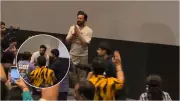 Riteish Deshmukh Overwhelmed by Fan's Emotional Gesture at 'Raja Shivaji' Screening