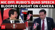 Rubio's QUAD Speech Hit by Technical Glitch; Jaishankar, Japan FM Share a Laugh