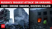 Russia Launches Massive Drone and Missile Attack on Ukraine, Killing Dozens
