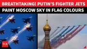 Russian Knights Turn Moscow Sky Into Giant Flag at Victory Day Parade