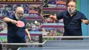 Saurabh Shukla Inspires Young Table Tennis Players at Academy Visit