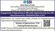 SBI Apprentice Recruitment 2026: Apply for 7150 Posts from May 19