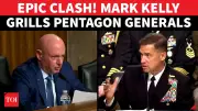 Sen. Kelly Grills U.S. Generals Over Iran Civilian Casualties in Hegseth Stunner