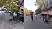 Six killed in car-lorry collision in Telangana's Rajanna Sircilla